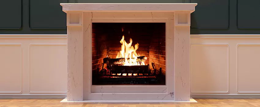 Decorative Electric Fireplace Installation in Midwest City, Oklahoma