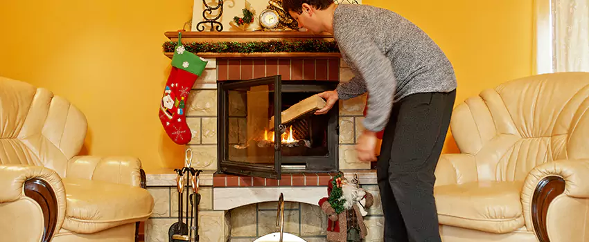 Gas to Wood-Burning Fireplace Conversion Services in Midwest City, Oklahoma