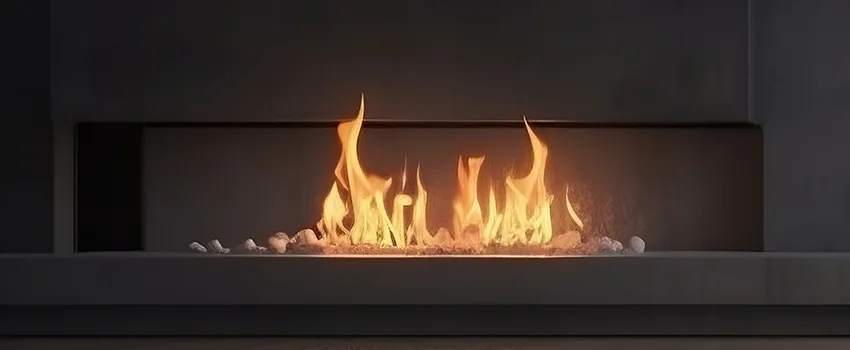 B-Vent Gas Fireplace Installation in Midwest City, OK