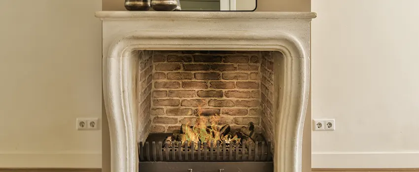 Vintage-style Fireplace Redesign in Midwest City, Oklahoma