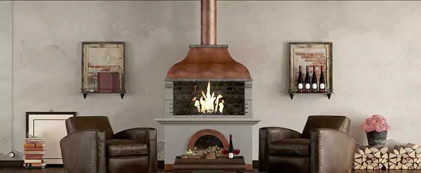 Thelin Hearth Products Providence Pellet Insert Fireplace Installation in Midwest City, OK