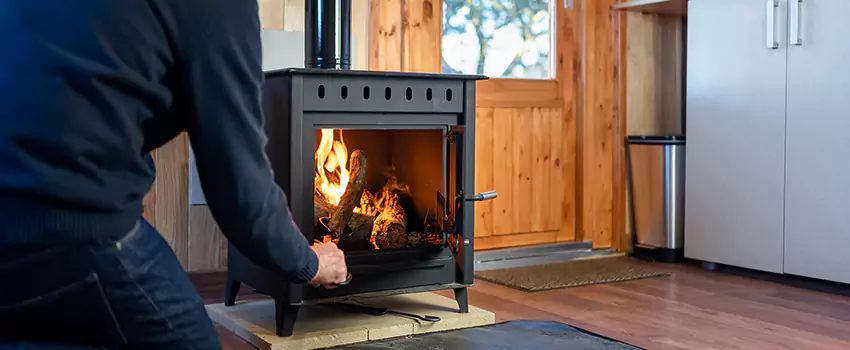 Open Hearth Wood Fireplace Installation in Midwest City, OK