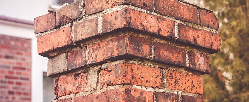 Cracked Chimney Bricks Repair Cost in Midwest City, Oklahoma